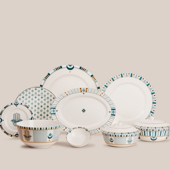 Fatima Shallow Katori (Set of 4)