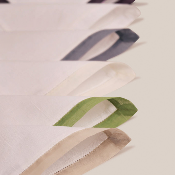 Purple Organdi Cocktail Napkin | Table Linen