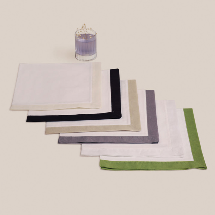 Grey Organdi Dinner Napkin | Table Linen