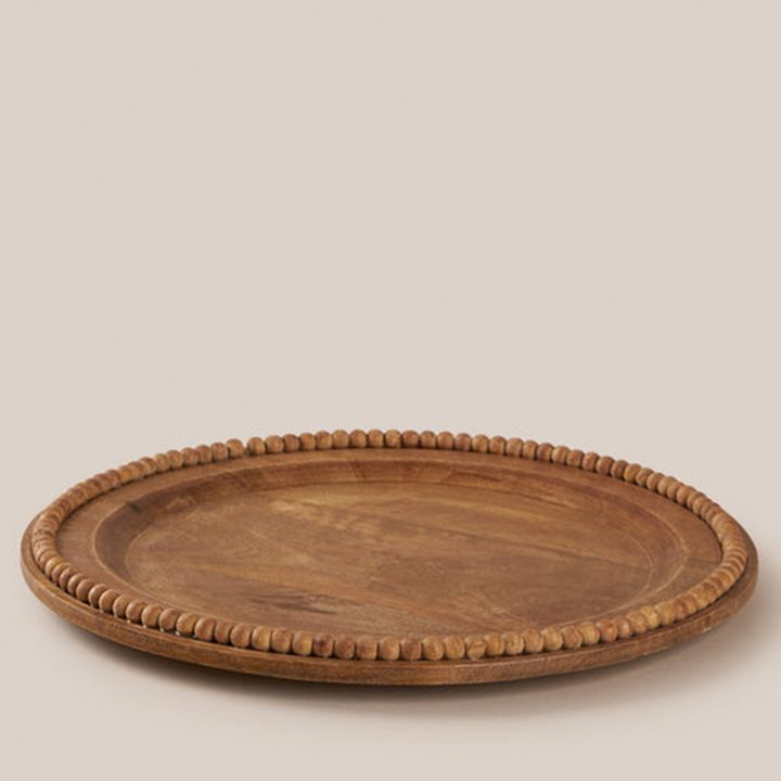 Perola Charger Plate- Natural