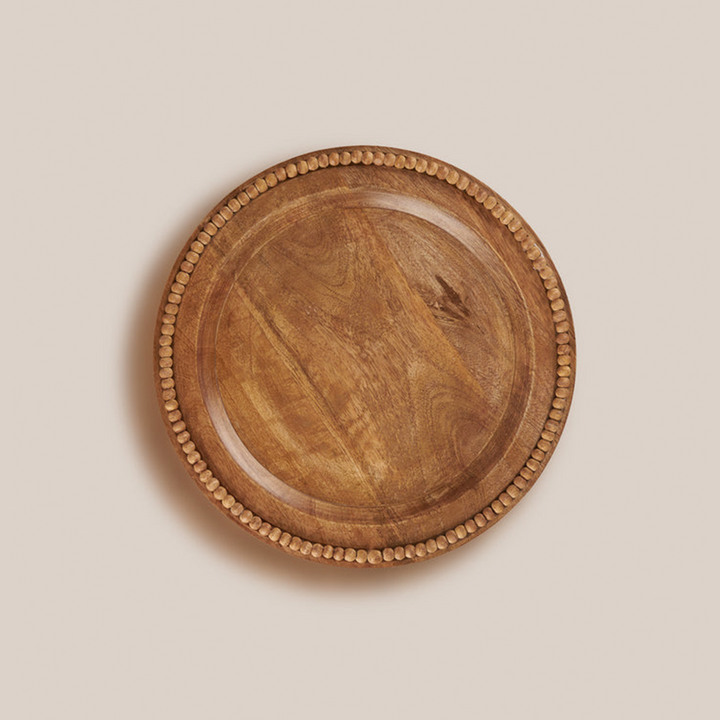 Perola Charger Plate- Natural