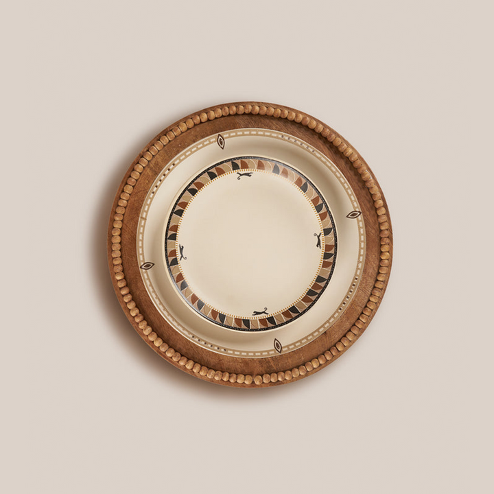 Perola Charger Plate- Natural