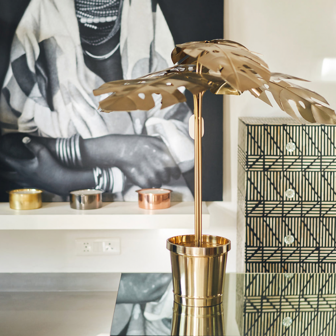 Monstera Floor Lamp