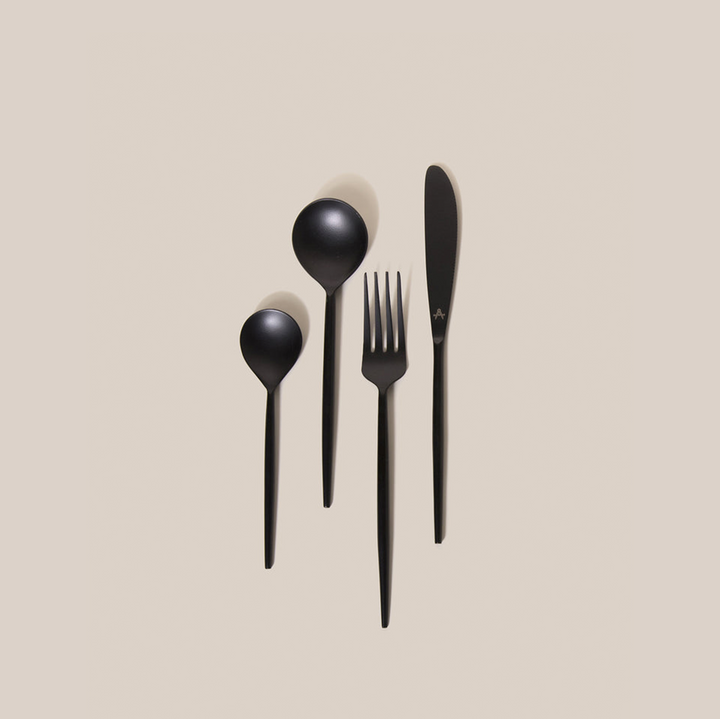 Black Grazia Flatware | Tableware