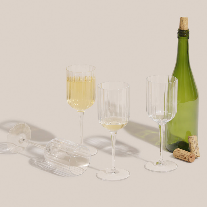 Stria White Wine Glass | Glassware