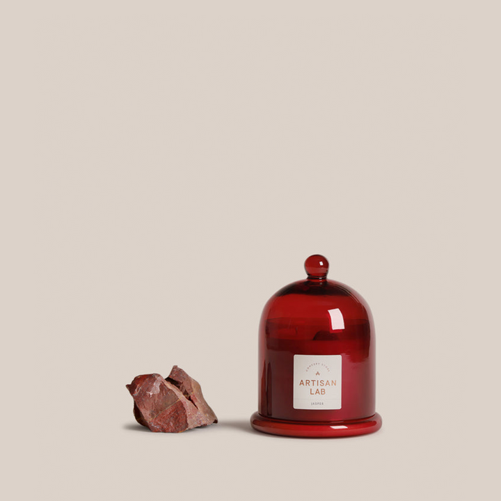 Jasper Candle | Fragrance Crystal Candle | 11 x 16 CM