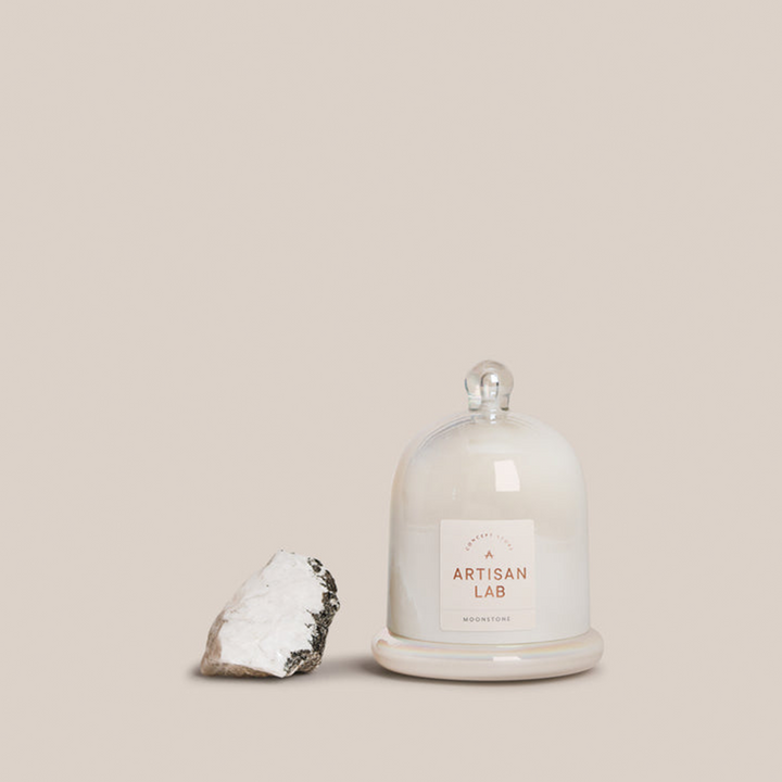 Moonstone Candle | Fragrance Crystal Candles | 11 x 16 cm
