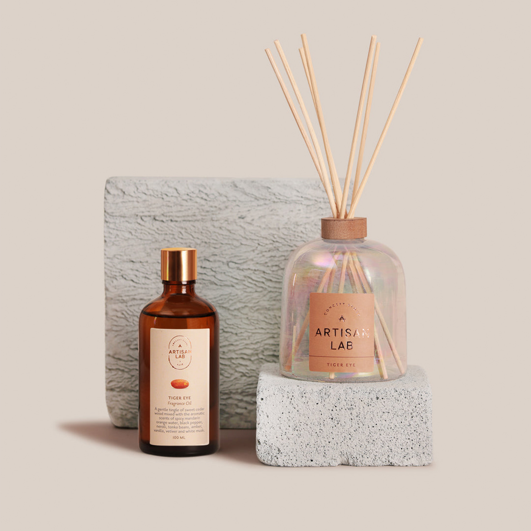 Tiger Eye Diffuser Set | Home Fragrances
