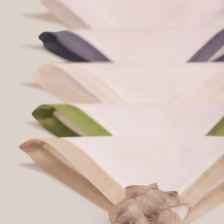 Purple Organdi Cocktail Napkin | Table Linen