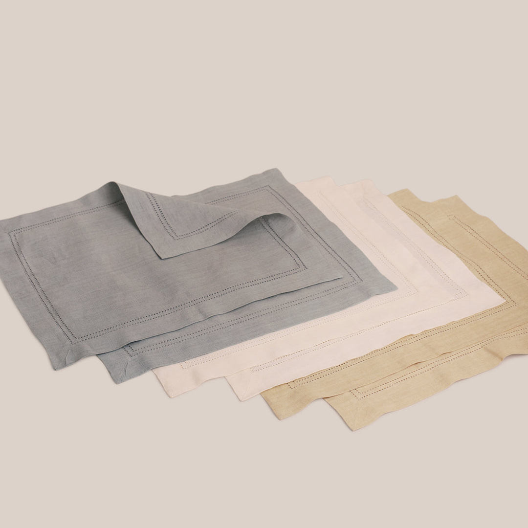 Grey Lino Placemat | Table Linen