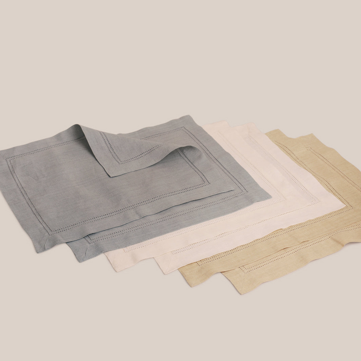 Grey Lino Placemat | Table Linen