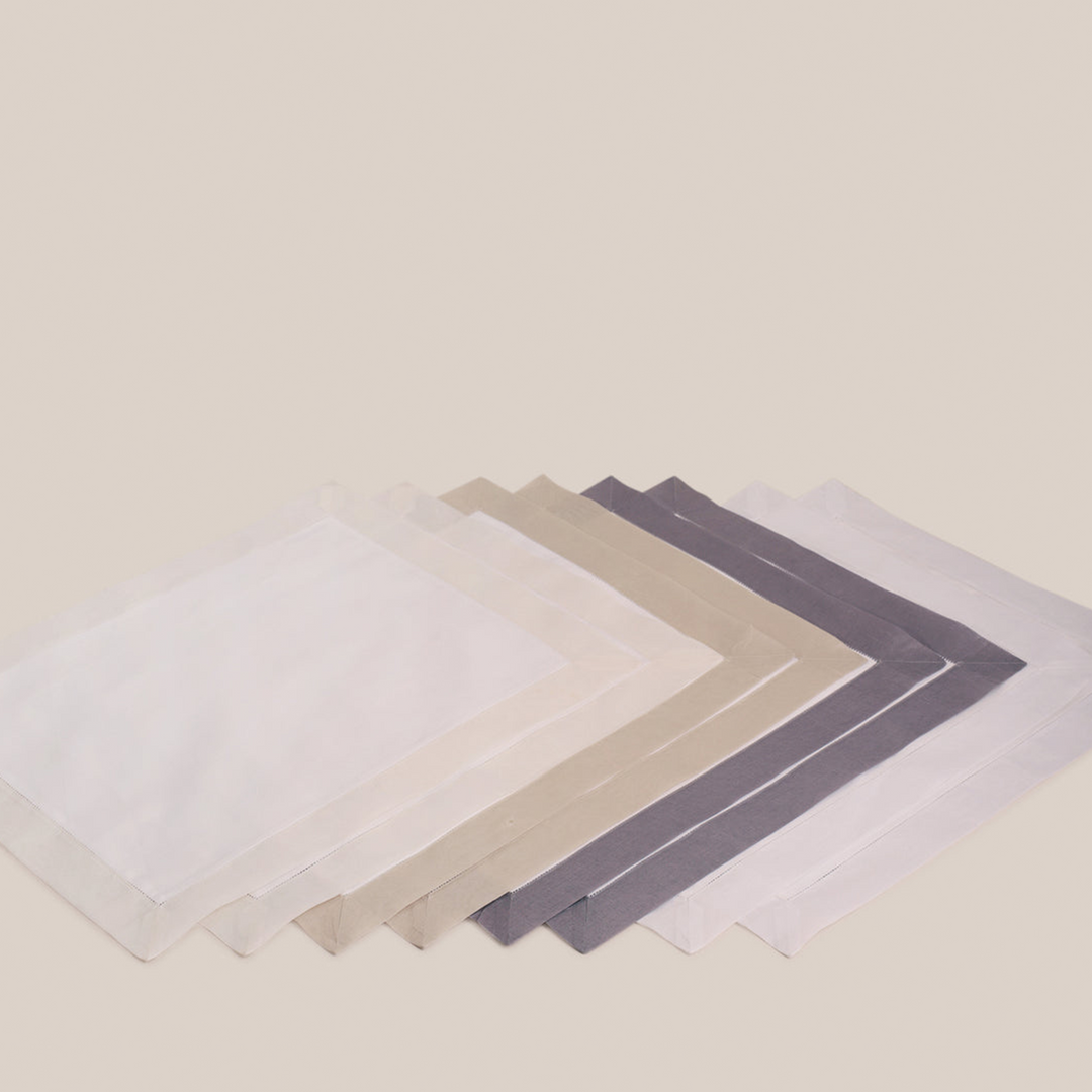 Grey Organdi Placemat | Table Linen