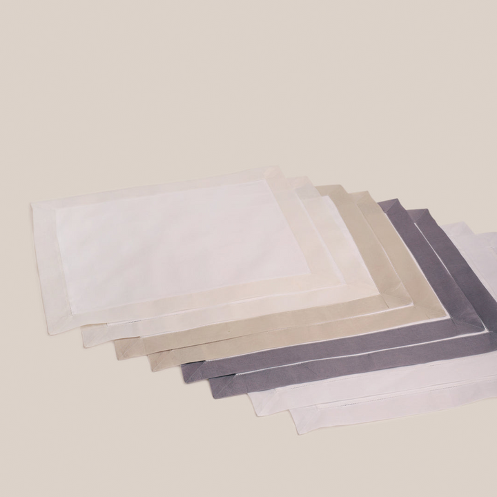 Grey Organdi Placemat | Table Linen