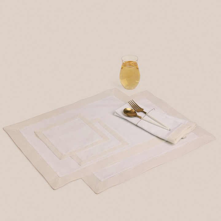 Ivory Organdi Placemat | Table Linen