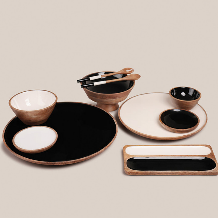 Madera Lazy Susan - White