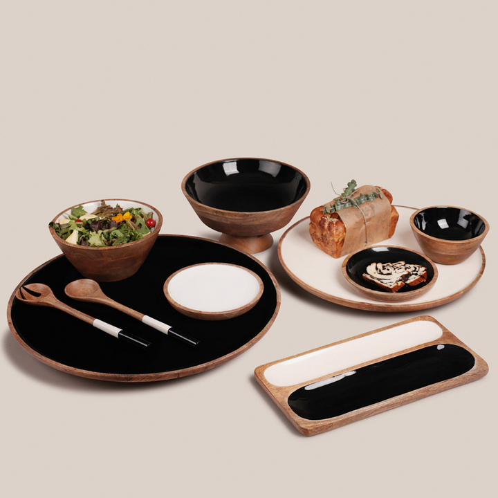 Madera Lazy Susan - Black