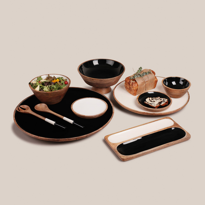 Madera Lazy Susan - White