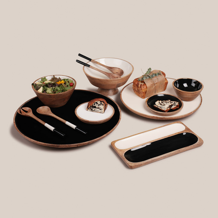 Madera Lazy Susan - White