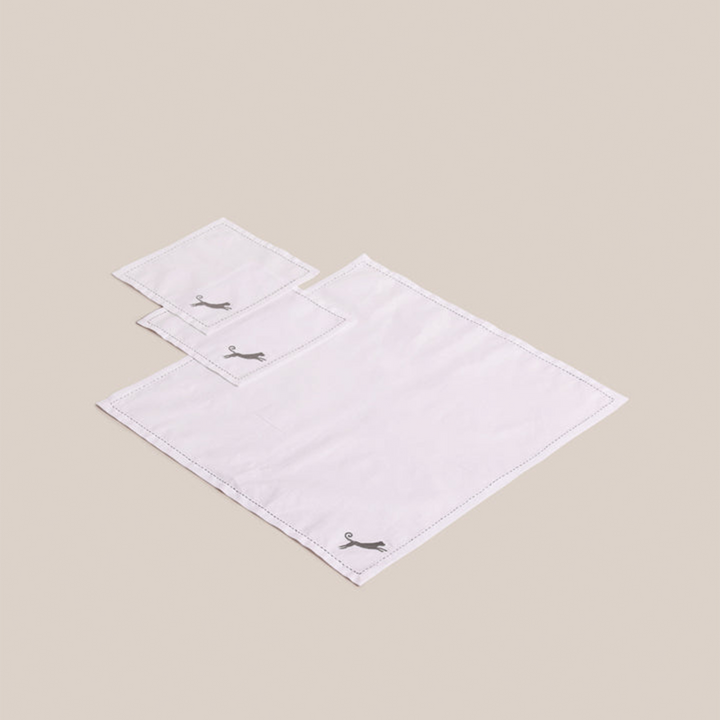 Ivory Africana Dinner Napkin | Table Linen