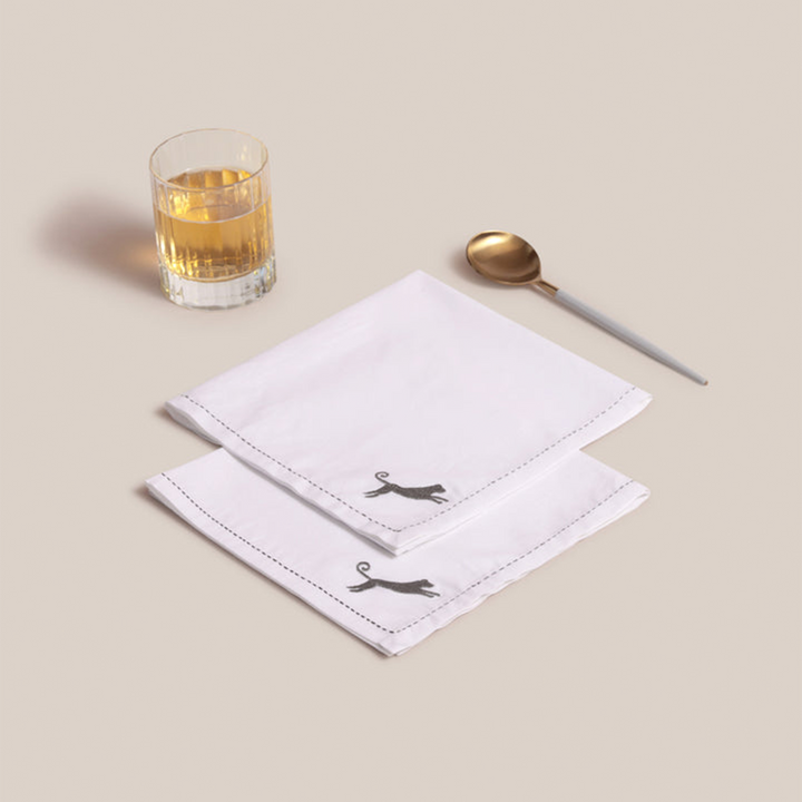 Ivory Africana Dinner Napkin | Table Linen