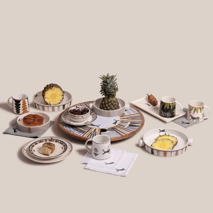 Africana Bowl With Handle | Tableware
