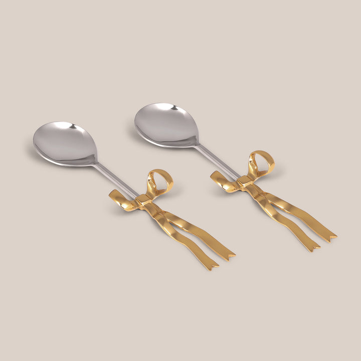 Bow Serving Spoon (Set of 2)