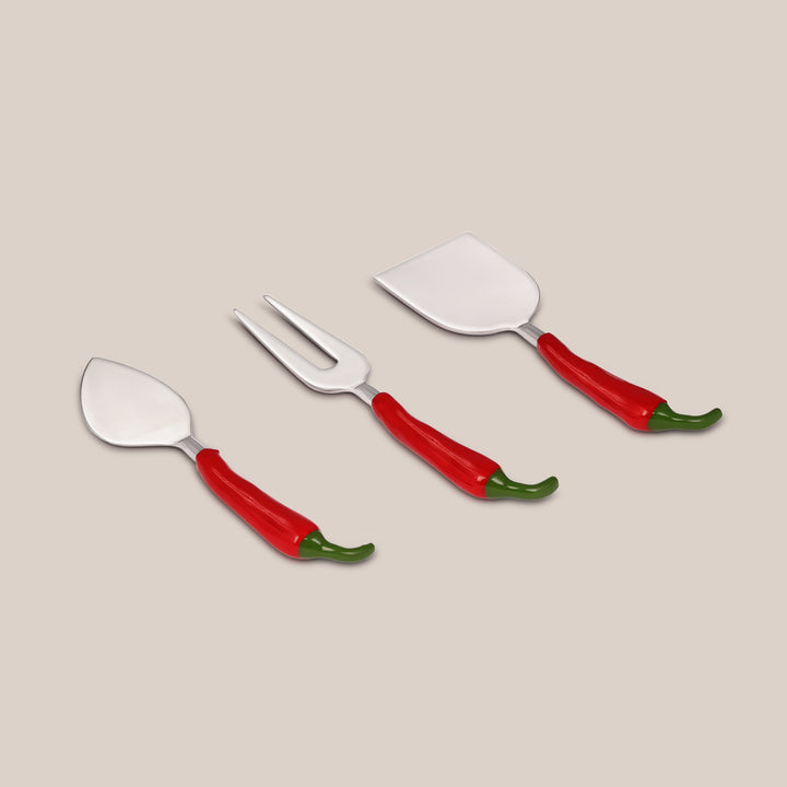 Picante Cheese Knives (Set of 3)