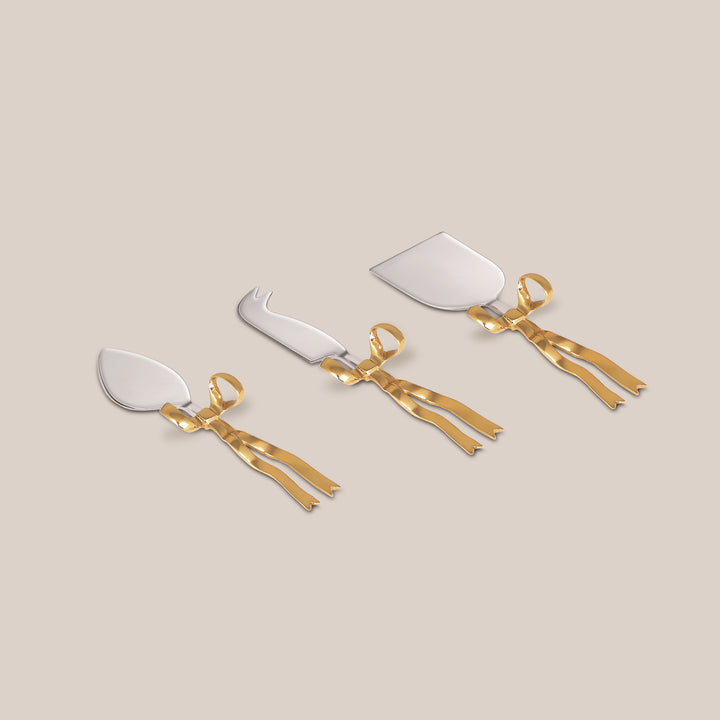 Bow Cheese Knives (Set of 3)