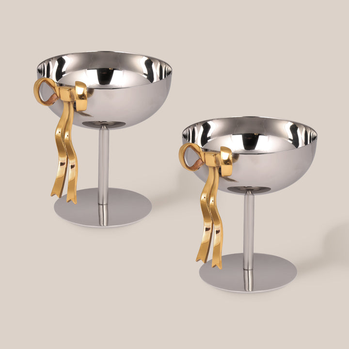 Bow Coupe Glass (Set of 2)