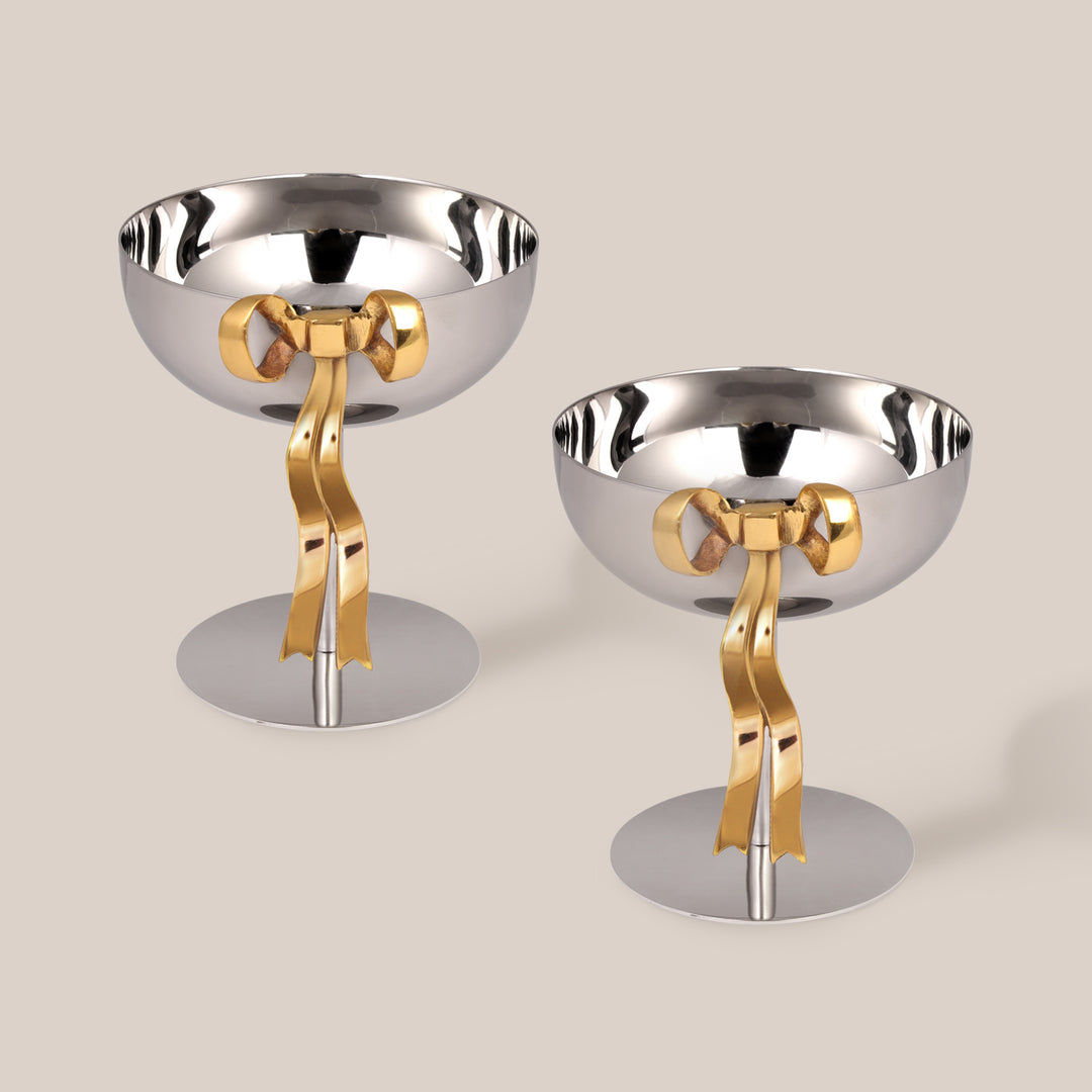 Bow Coupe Glass (Set of 2)