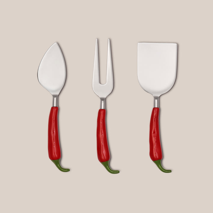 Picante Cheese Knives (Set of 3)