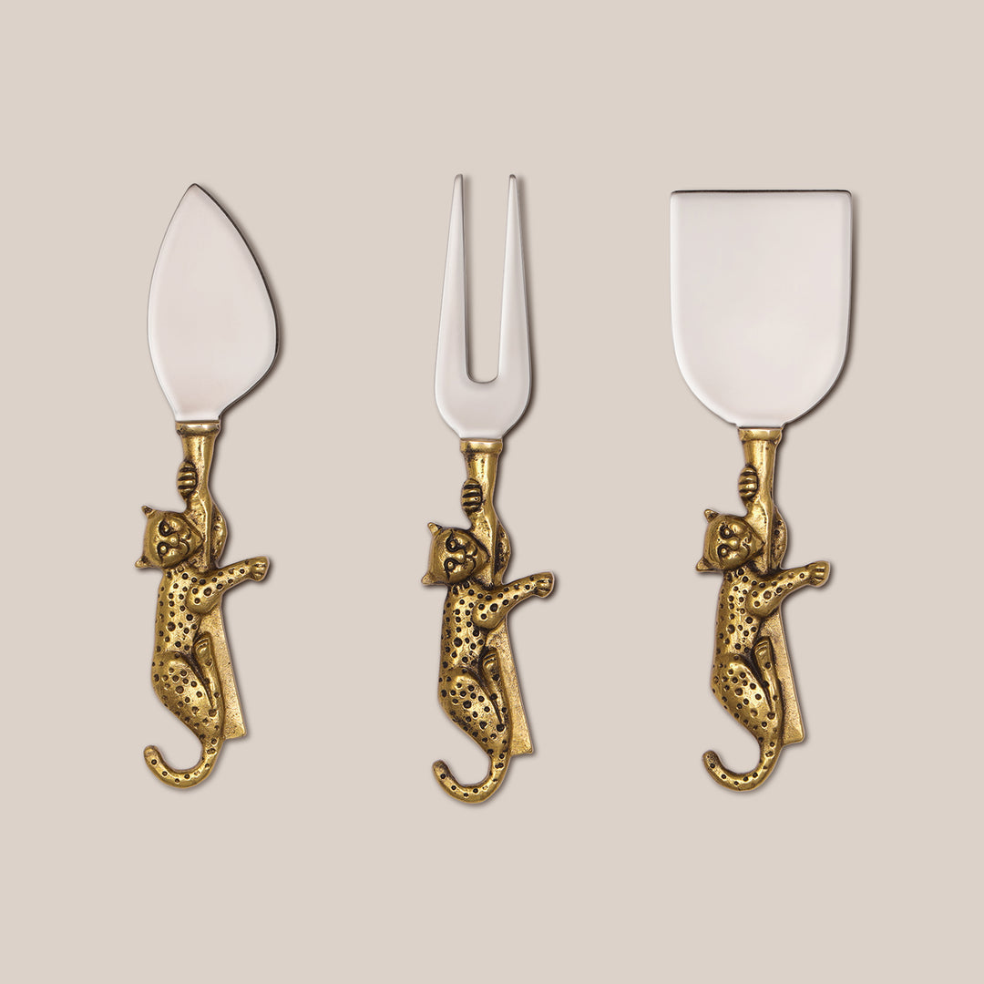 Pardus Cheese Knives (Set of 3)