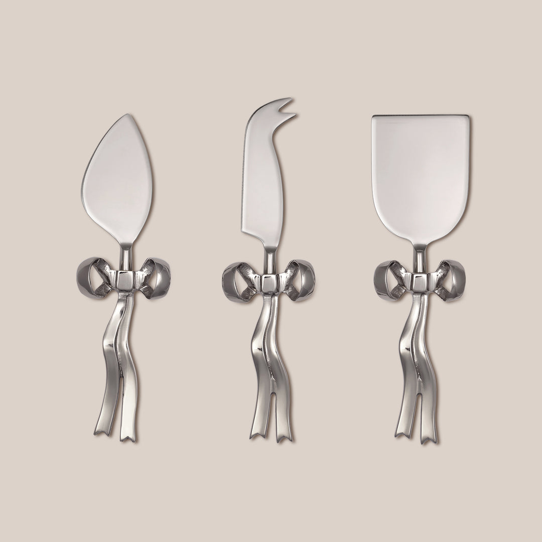 Bow Cheese Knives (Set of 3)