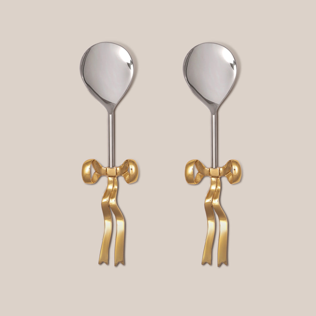 Bow Serving Spoon (Set of 2)