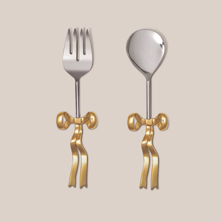 Bow Salad Server (Set of 2)