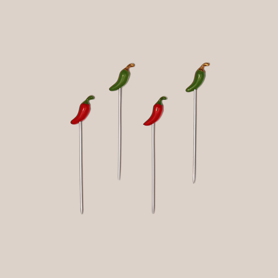 Picante Cocktail Picks (Set of 4)