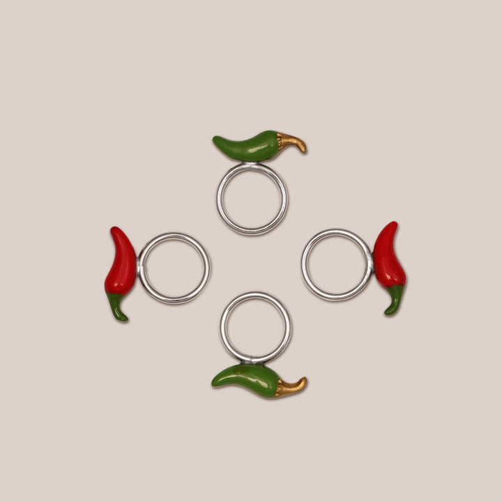 Picante Napkin Rings (Set of 2)