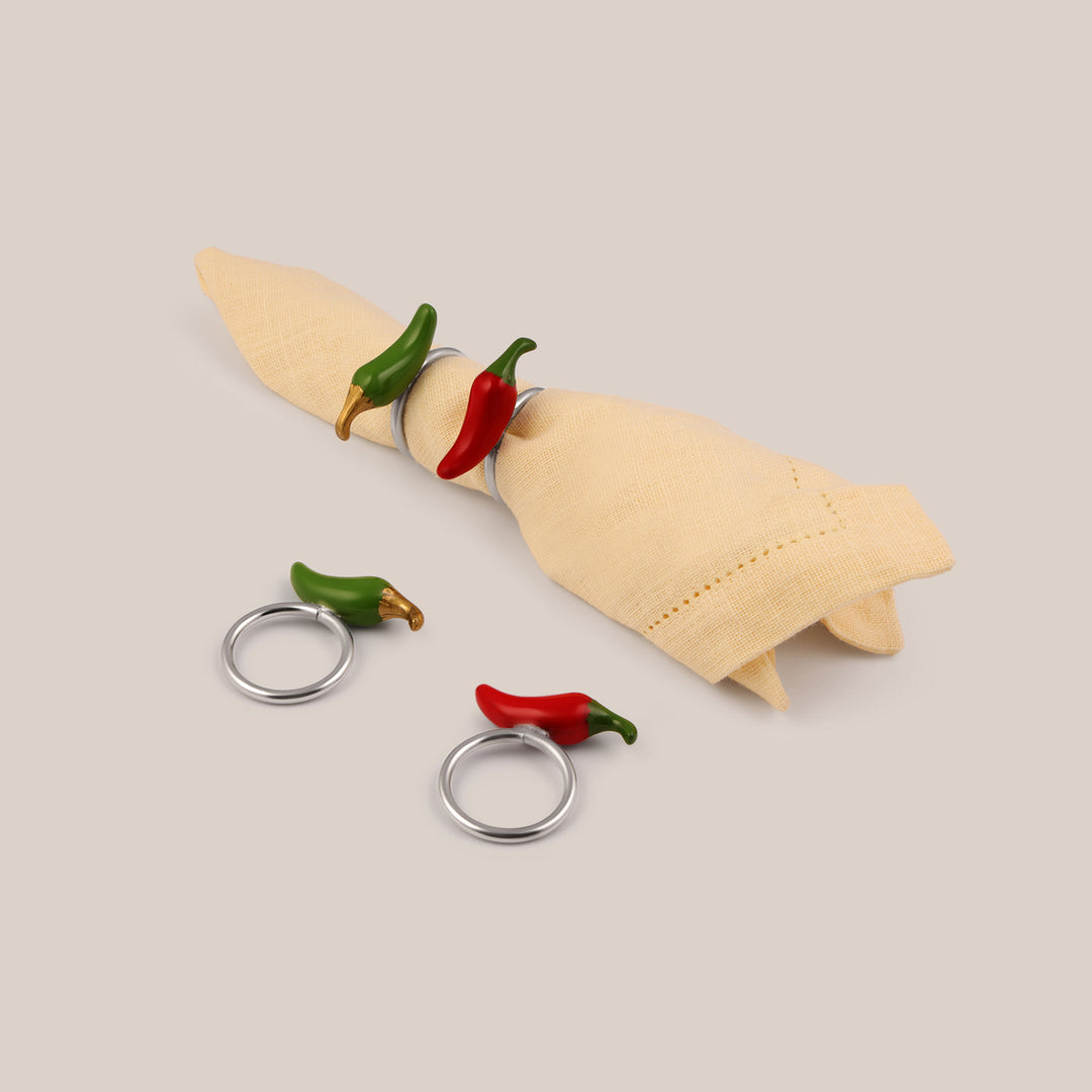 Picante Napkin Rings (Set of 2)