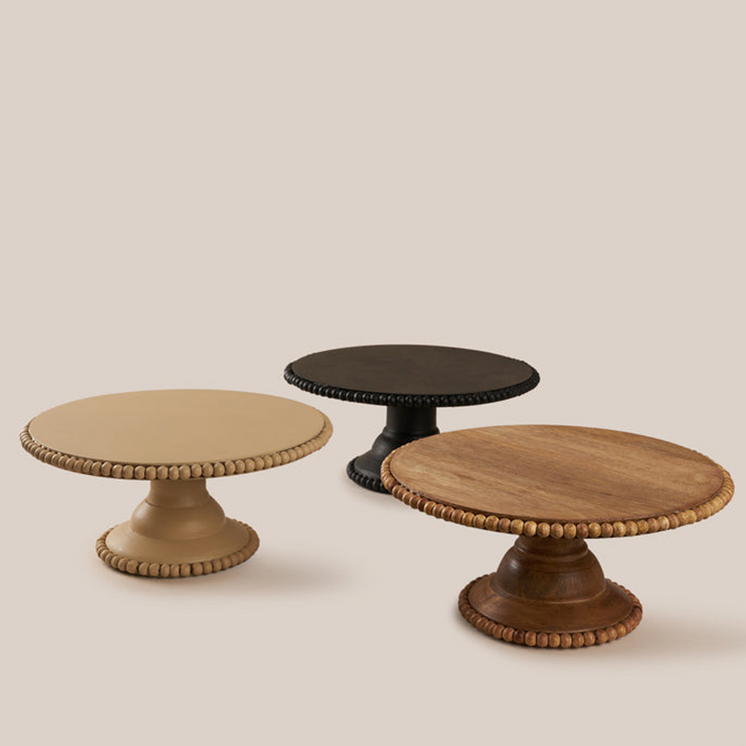 Perola Cake Stand- Beige – Artisanlab