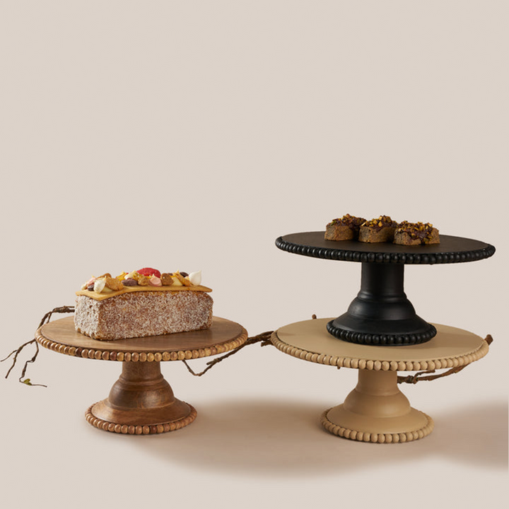 Perola Cake Stand- Beige