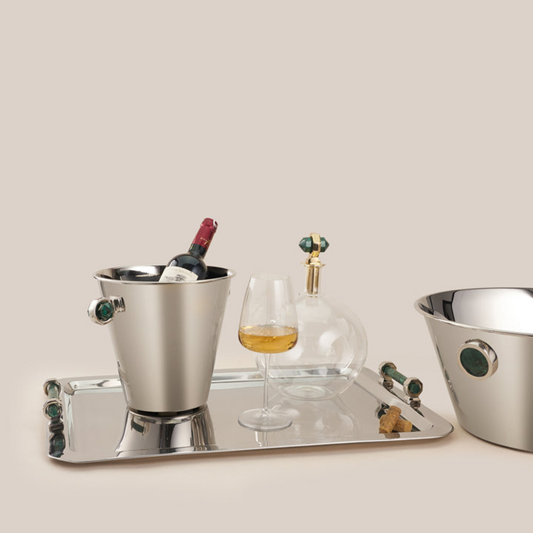 Carafe de Joie - Malachite | Drinkware & Bar