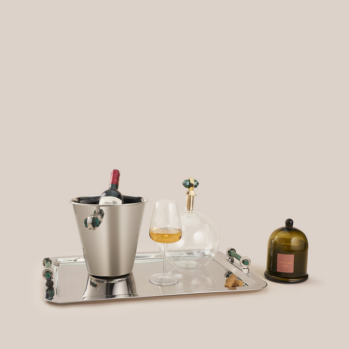 Malachite Wine Cooler | Drinkware & Bar