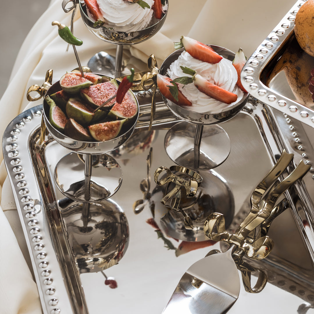 Bow Cake Knife & Server (Set of 2)