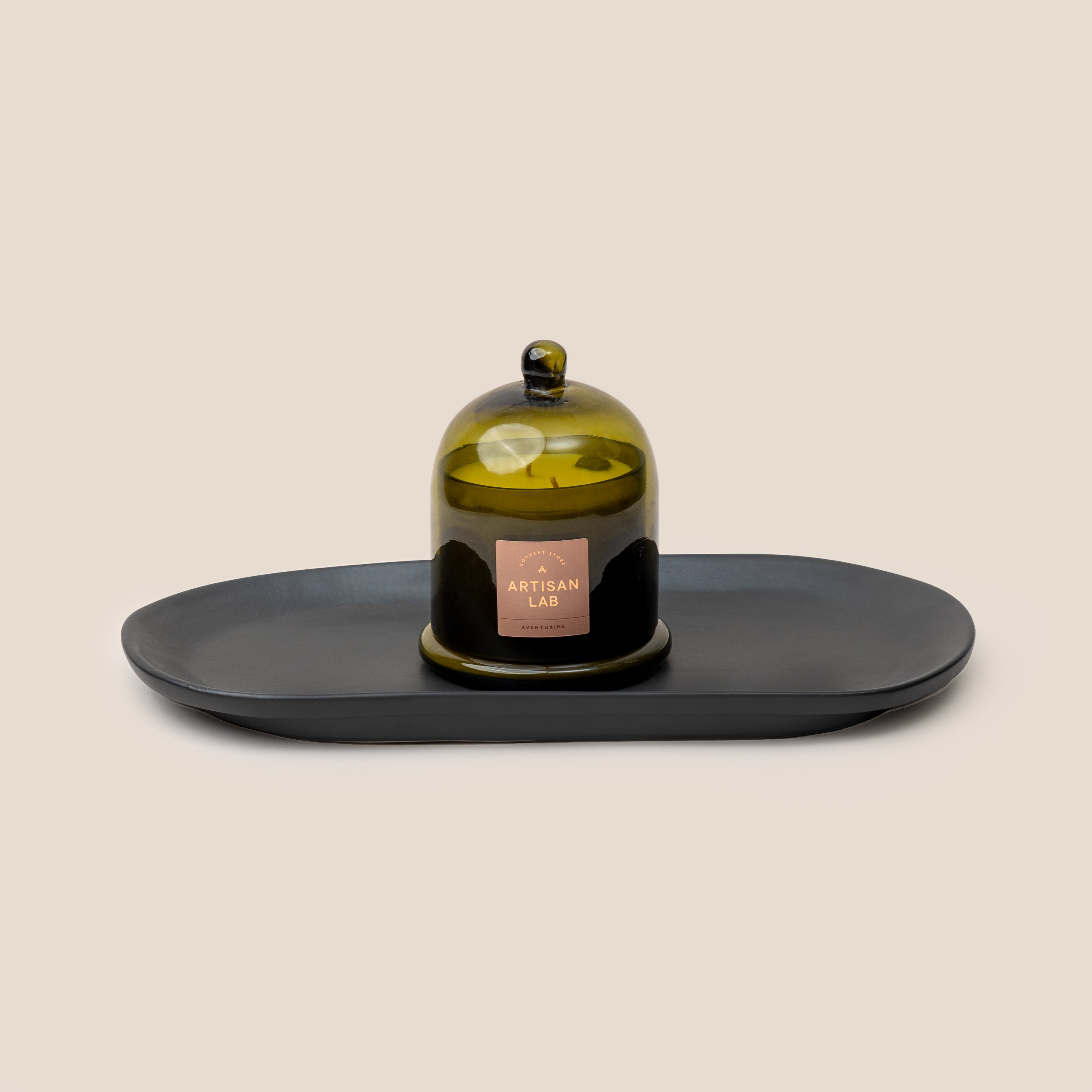 Black Gaia Oblong Tray | Tableware