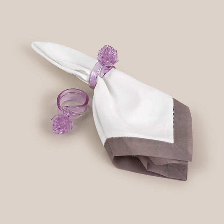 Artichoke Napkin Rings (Green) | Tableware