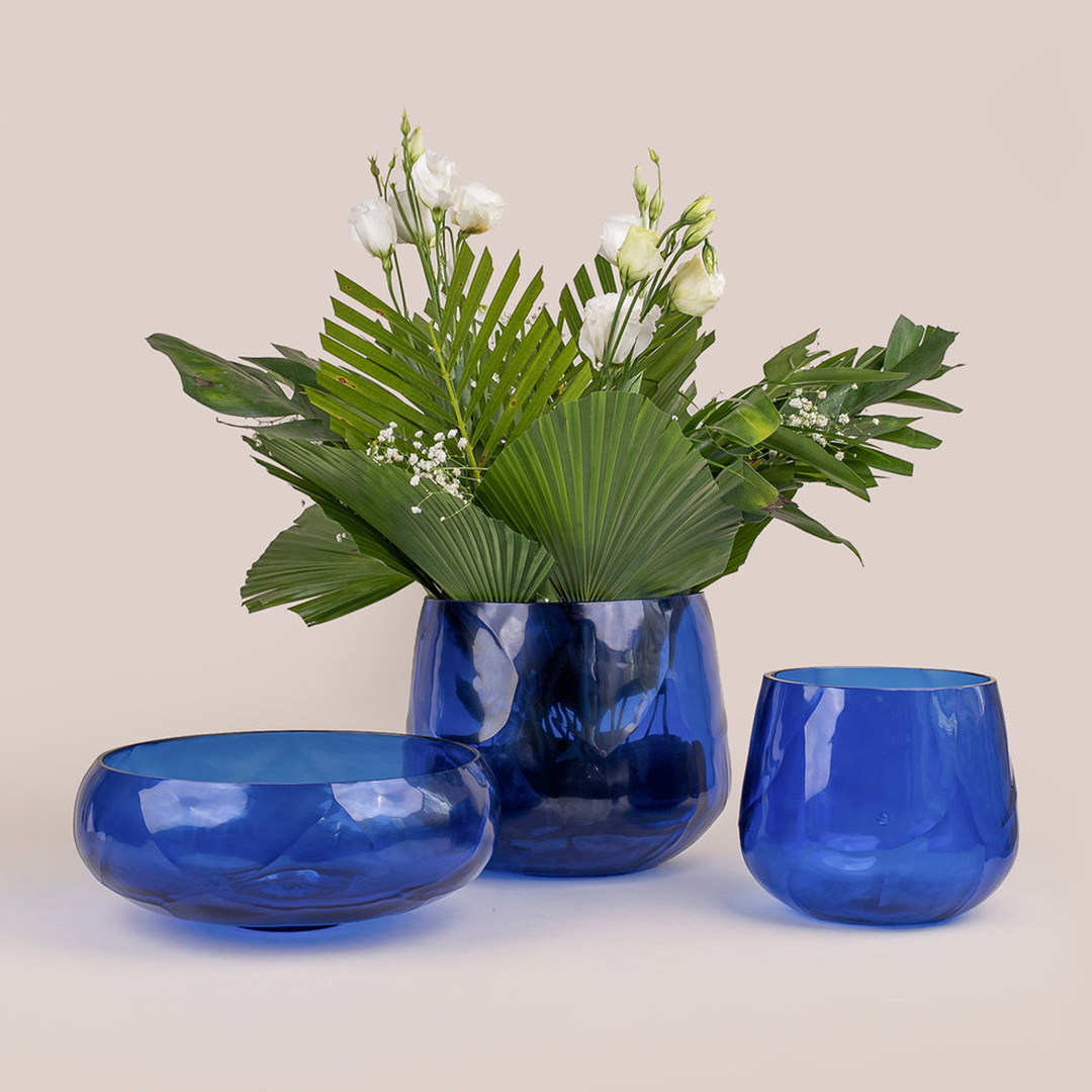Gemma Vase - Cobalt Blue | Decor Accents