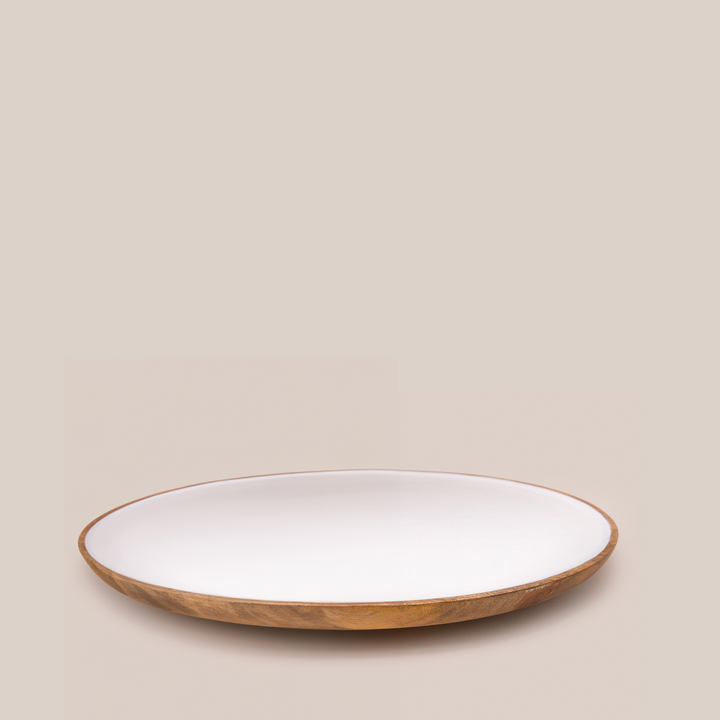 Madera Lazy Susan - White