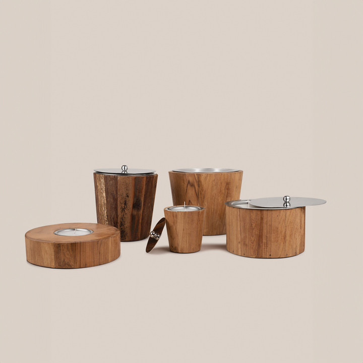 Teak Wood - Bucket Candle | Soywax Candles