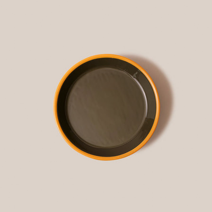 Amari Pedestal Platter Olive Green - M | Tableware