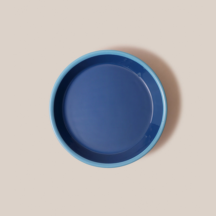 Amari Pedestal Platter Blue - S | Tableware